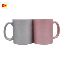 Wholesale high quality 11oz glitter custom ceramic sublimation mug
